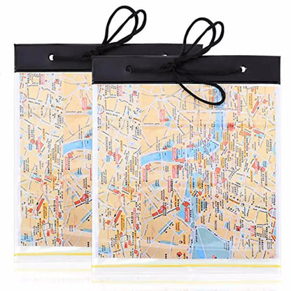 Map Case Clear Waterproof PVC Document Holder