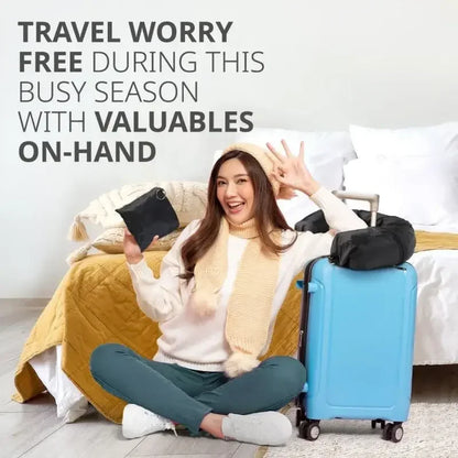Stuffable Clothing Travel Neck Pillowcase – Versatile and Portable Neck Pillow